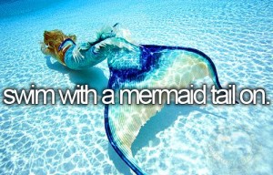 swim with mermaid tail