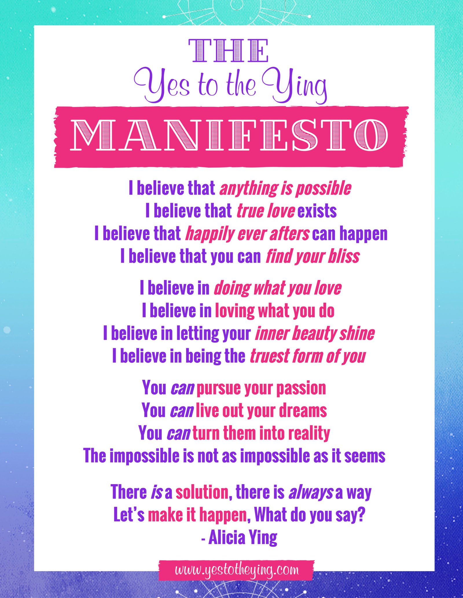 YttY Manifestos- Hero Warrior and Mine