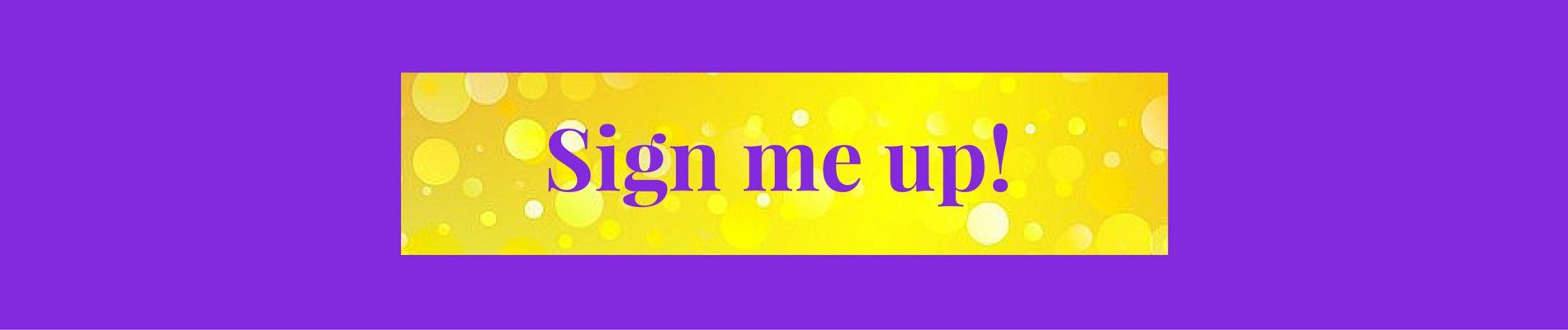 Sign up Button Bold Purple