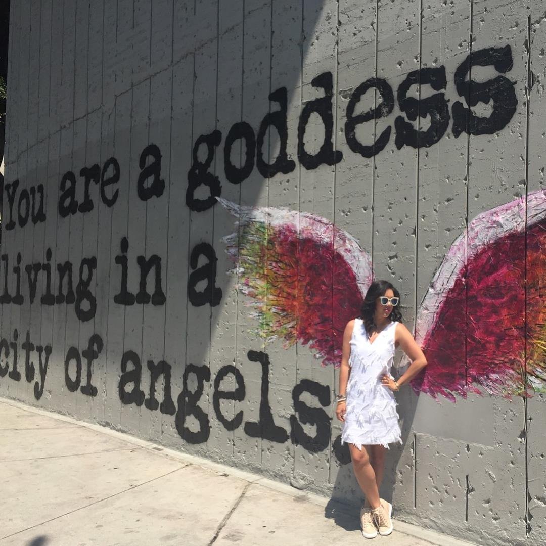 Goddess living in a city of angels