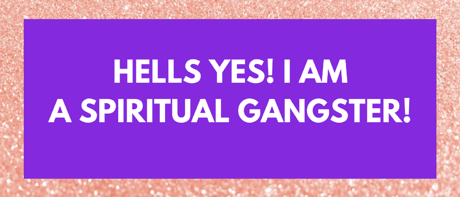Spiritual Gangster button