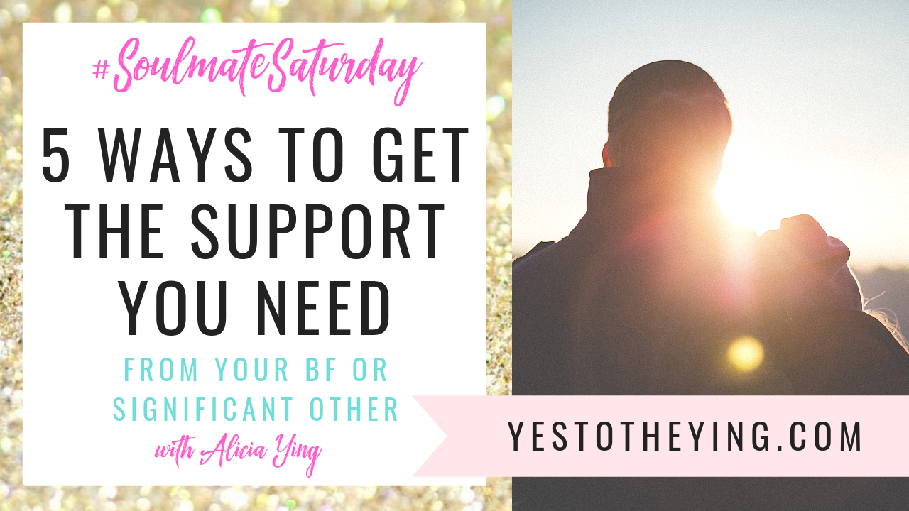 Soulmate Saturday- get the support you need
