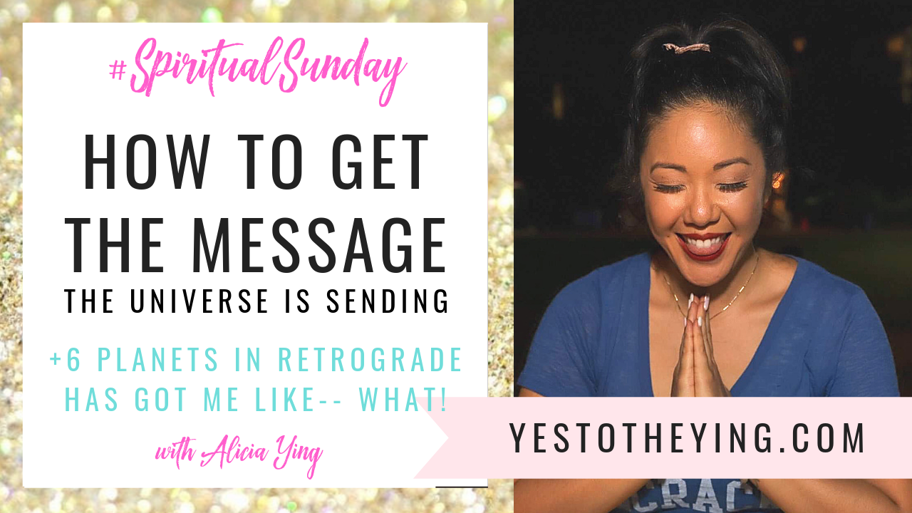 Spiritual Sunday- get the message